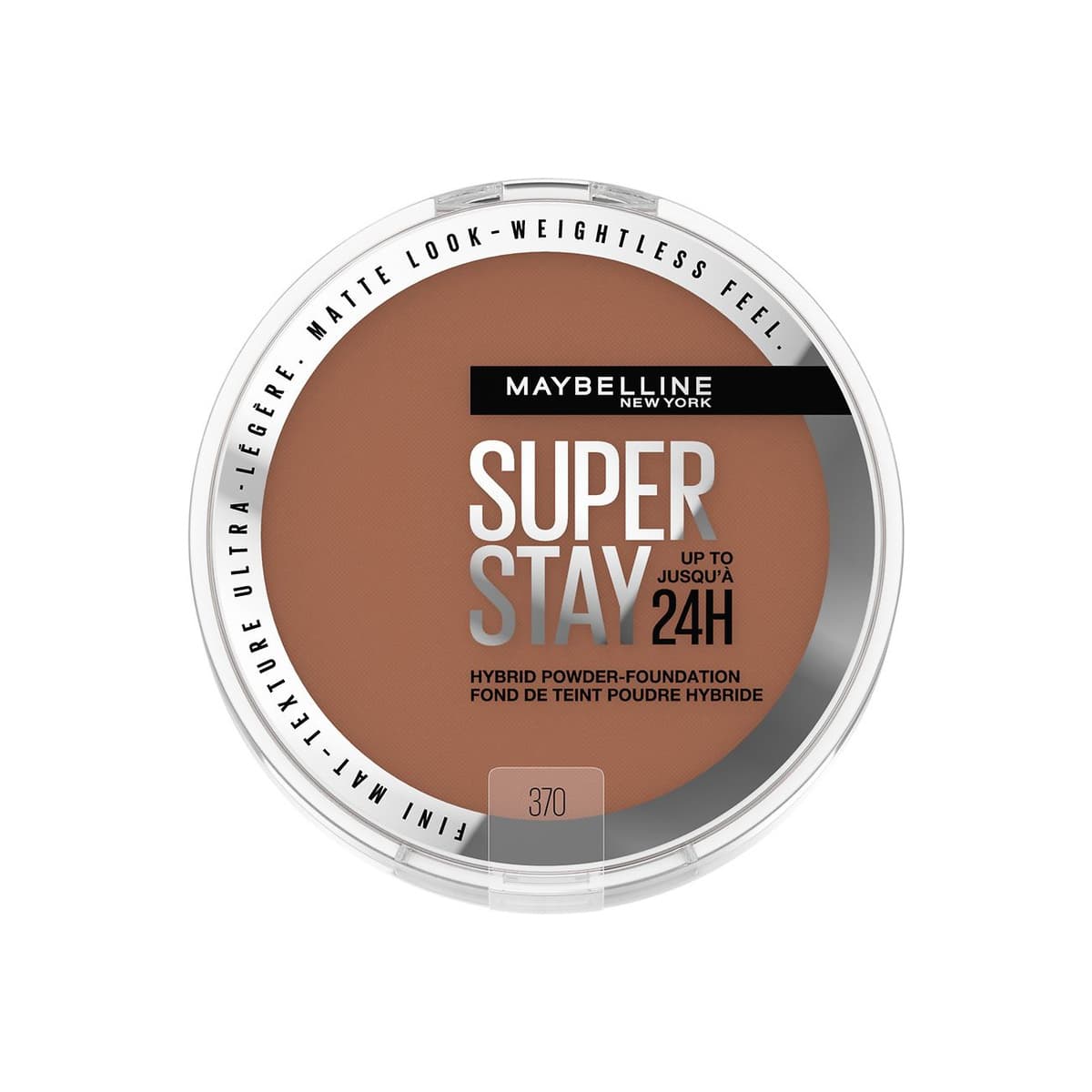 Up to 24HR Hybrid Powder-Foundation, #370