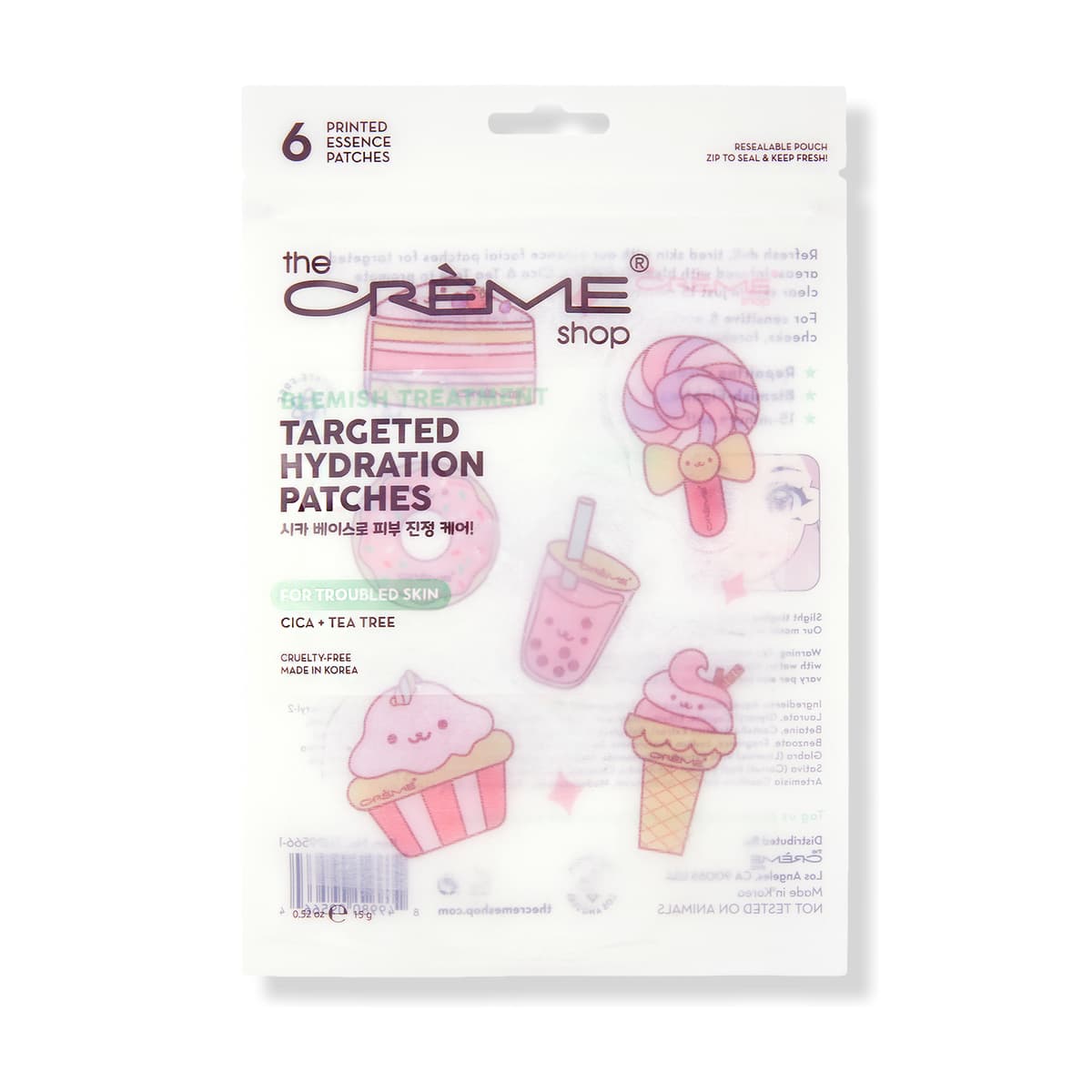 Targeted Hydration Patches for Acne Prone Skin - Sweet Treats