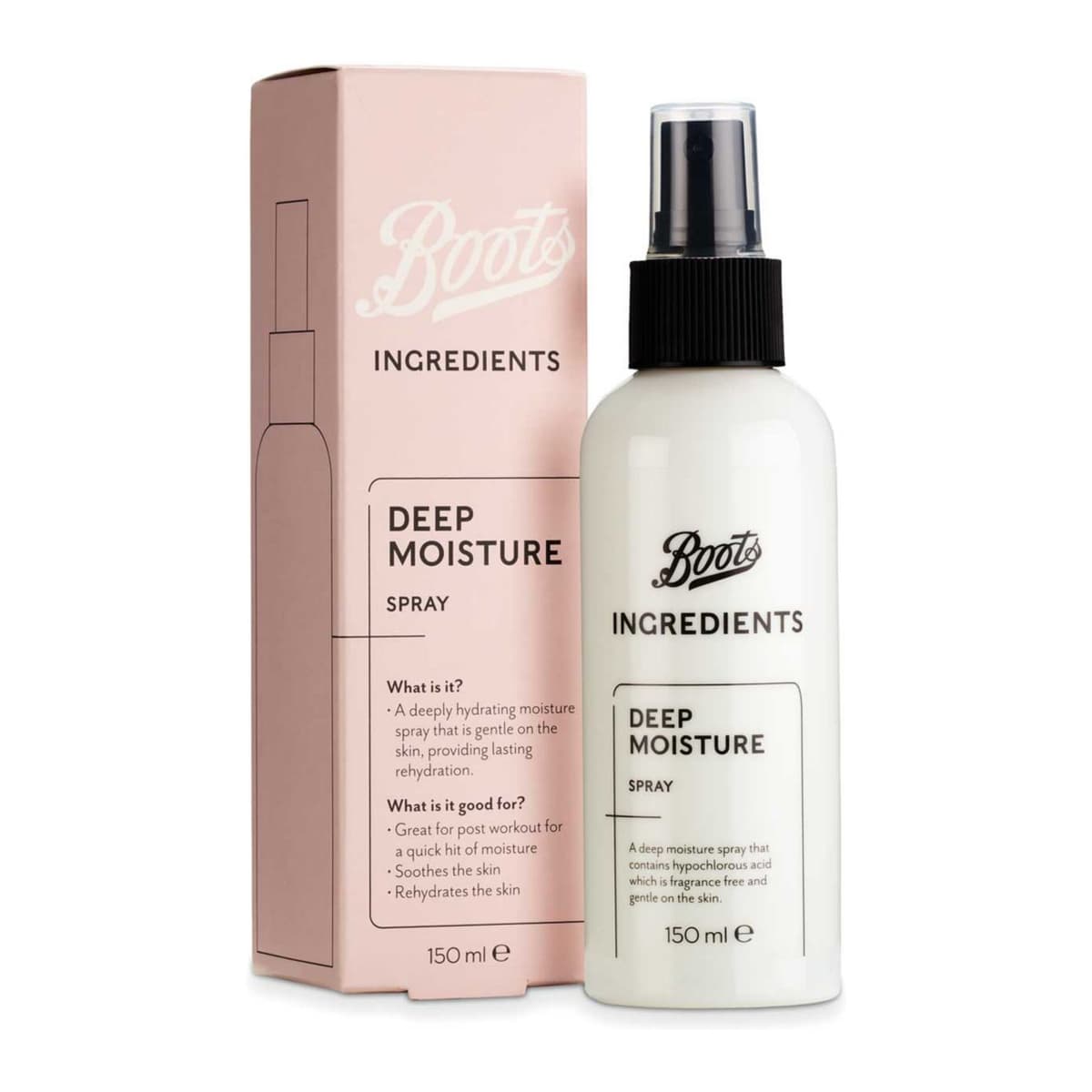 Ingredients Deep Moisture Spray