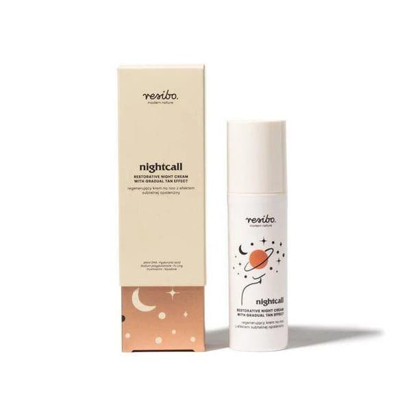 NIGHTCALL Night Cream with gradual tan effect