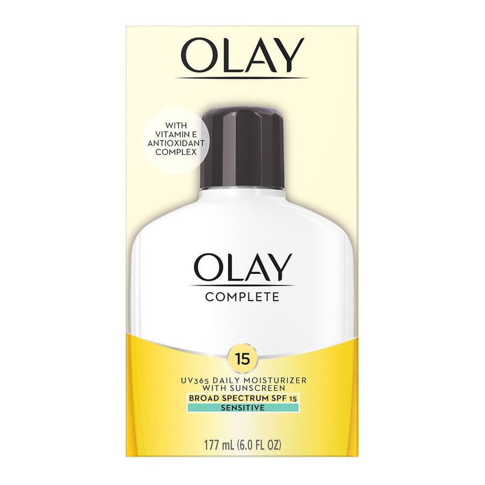 Lotion Moisturizer with SPF 15, Sensitive Skin Fragrance-Free