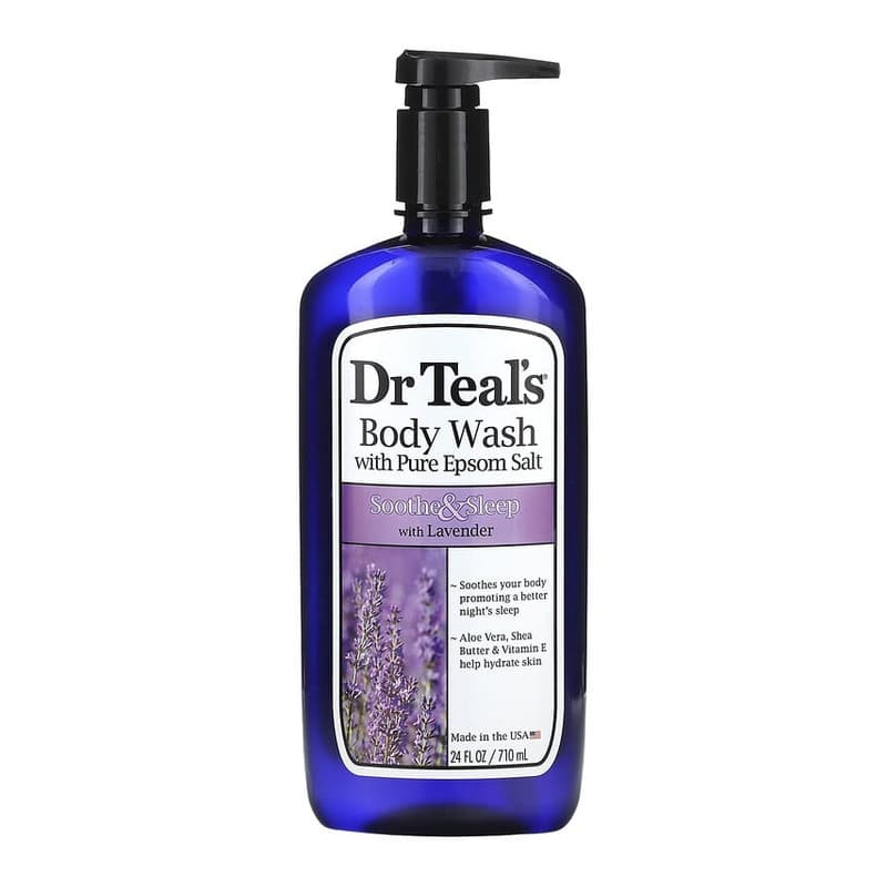 Body Wash With Pure Epsom Salt, Lavender