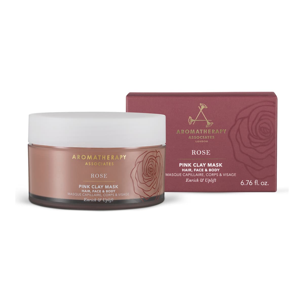 Rose Pink Clay Mask