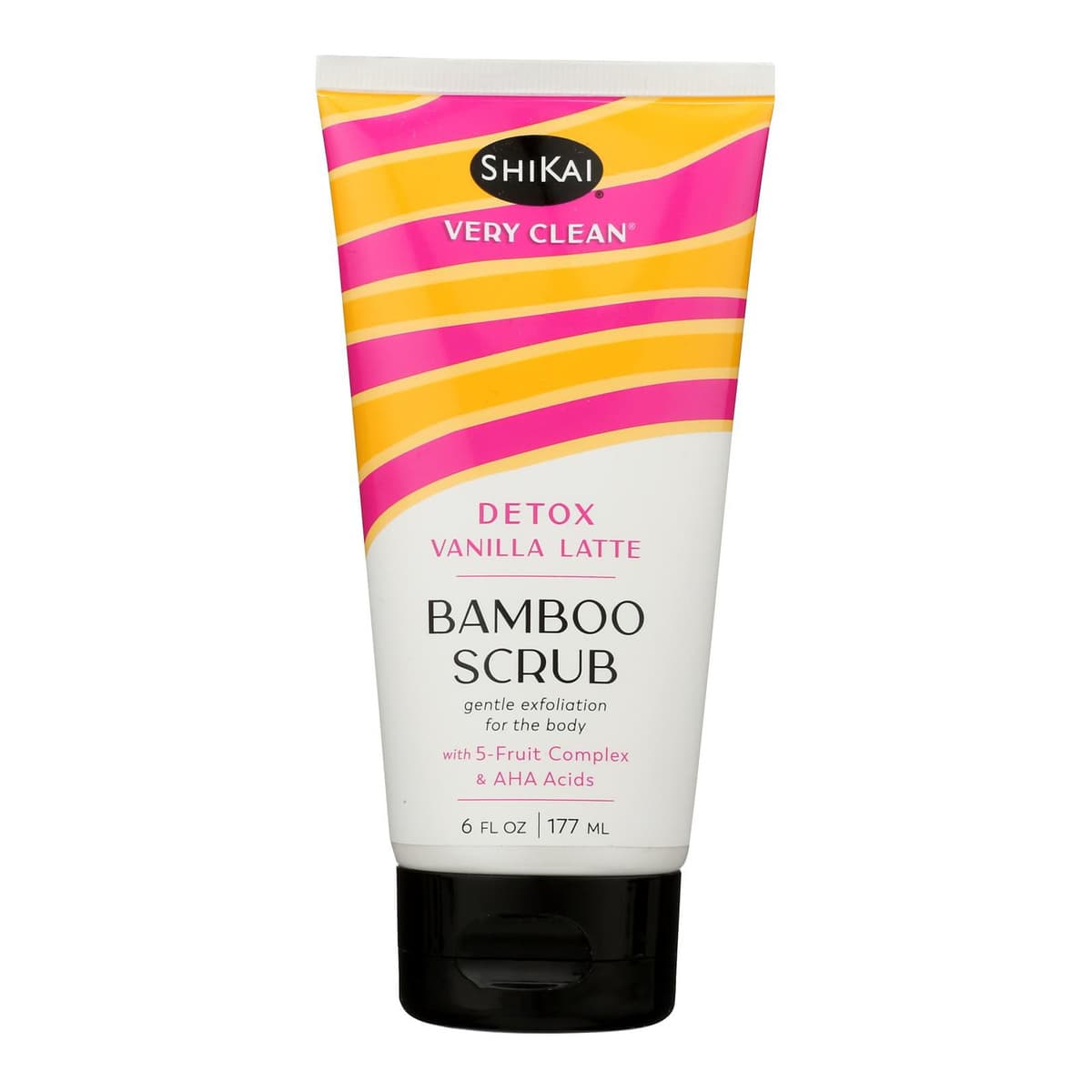 Vanilla Latte Detox Bamboo Scrub - 6 fz
