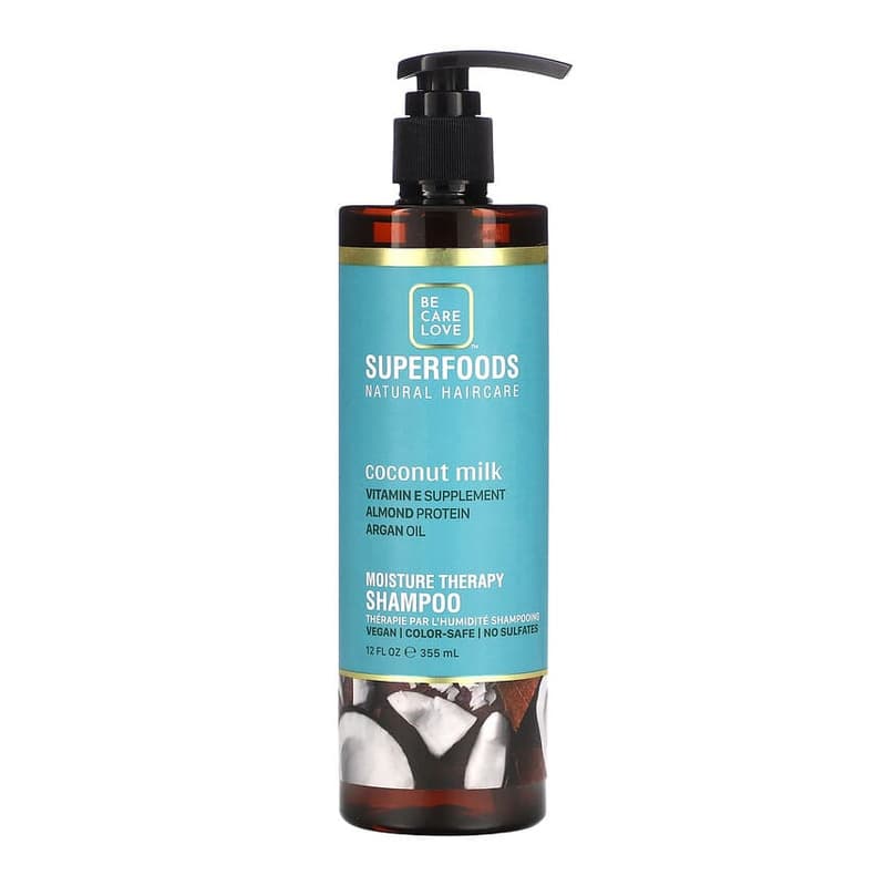 Superfoods, Natural Haircare, Moisture Therapy Shampoo, Coconut Milk