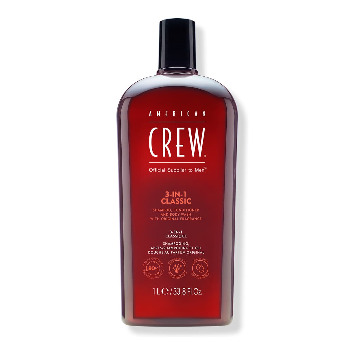 3-In-1 Shampoo, Conditioner and Body Wash