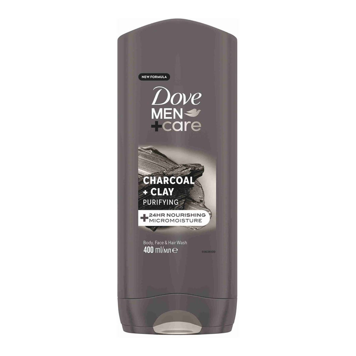 Men+Care Charcoal + Clay Purifying Body, Face & Hair Wash