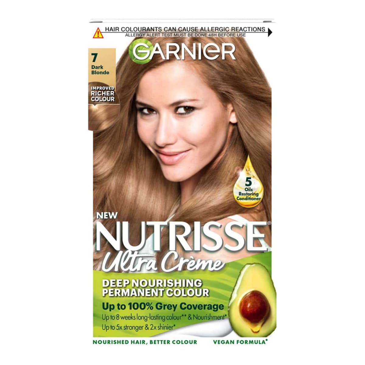 Nutrisse 7 Dark Blonde Permanent Hair Dye