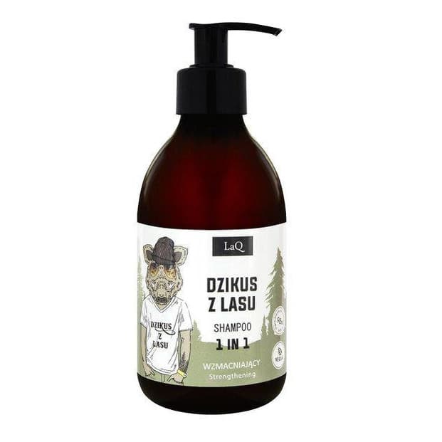 Strengthening Wild Hair Shampoo for Men - BOAR