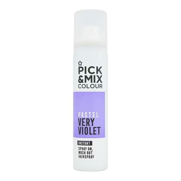 Temporary Hair Colour Spray Pastel Purple
