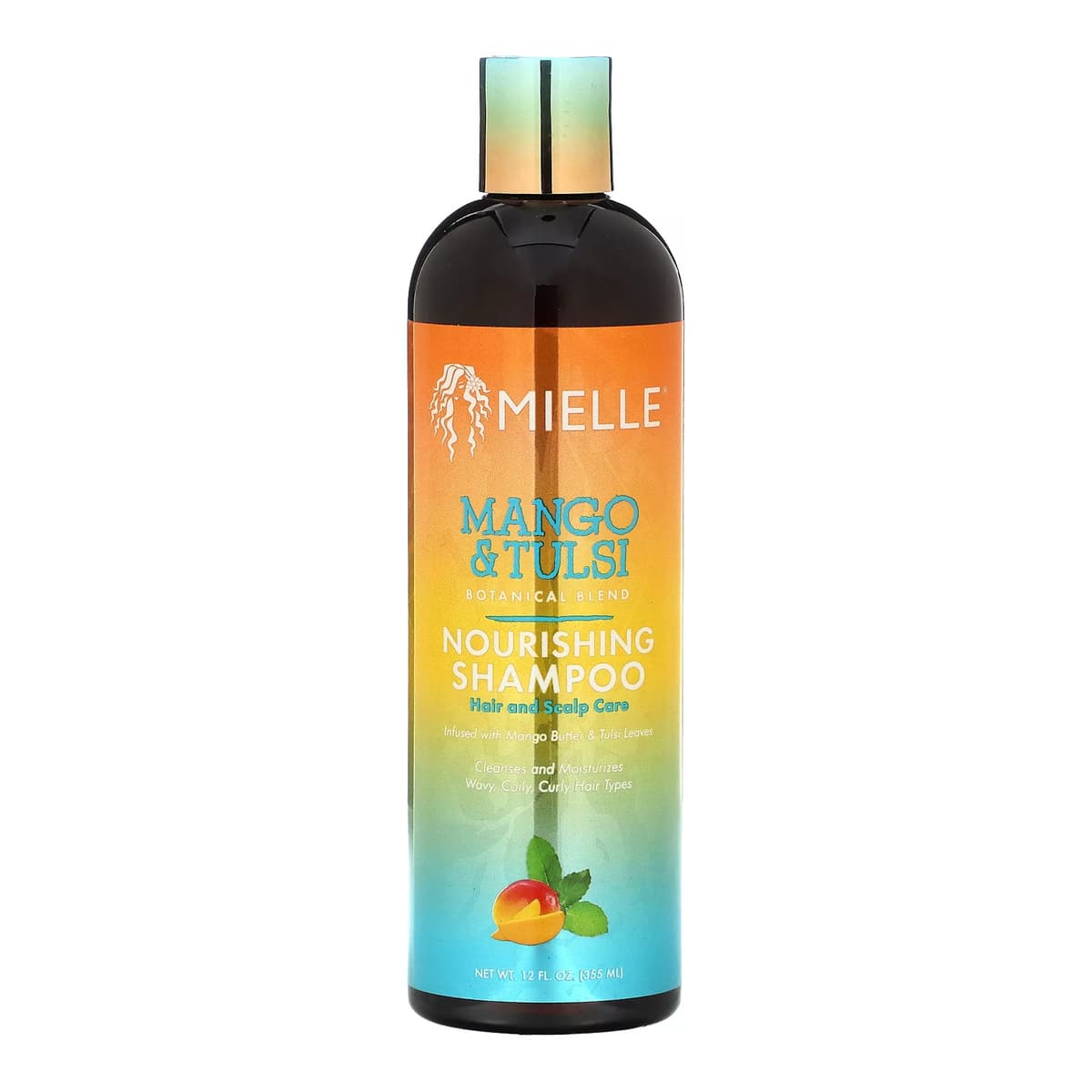 Mielle Nourishing Shampoo, Mango & Tulsi