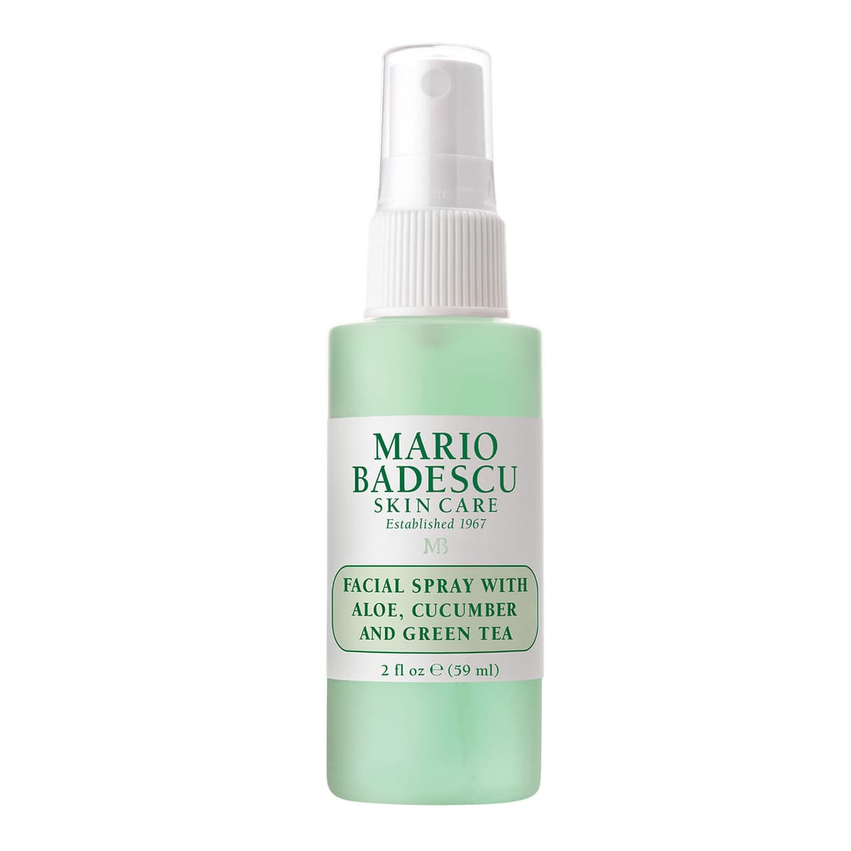 Facial Spray With Aloe, Cucumber And Green Tea