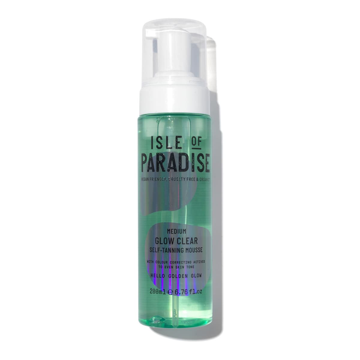 Glow Clear Self-Tanning Mousse Green