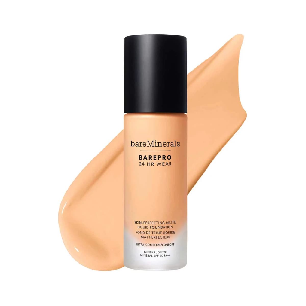 Barepro 24hr Matte Comfort Liquid Foundation Mineral SPF20, Fair 15 Neutral