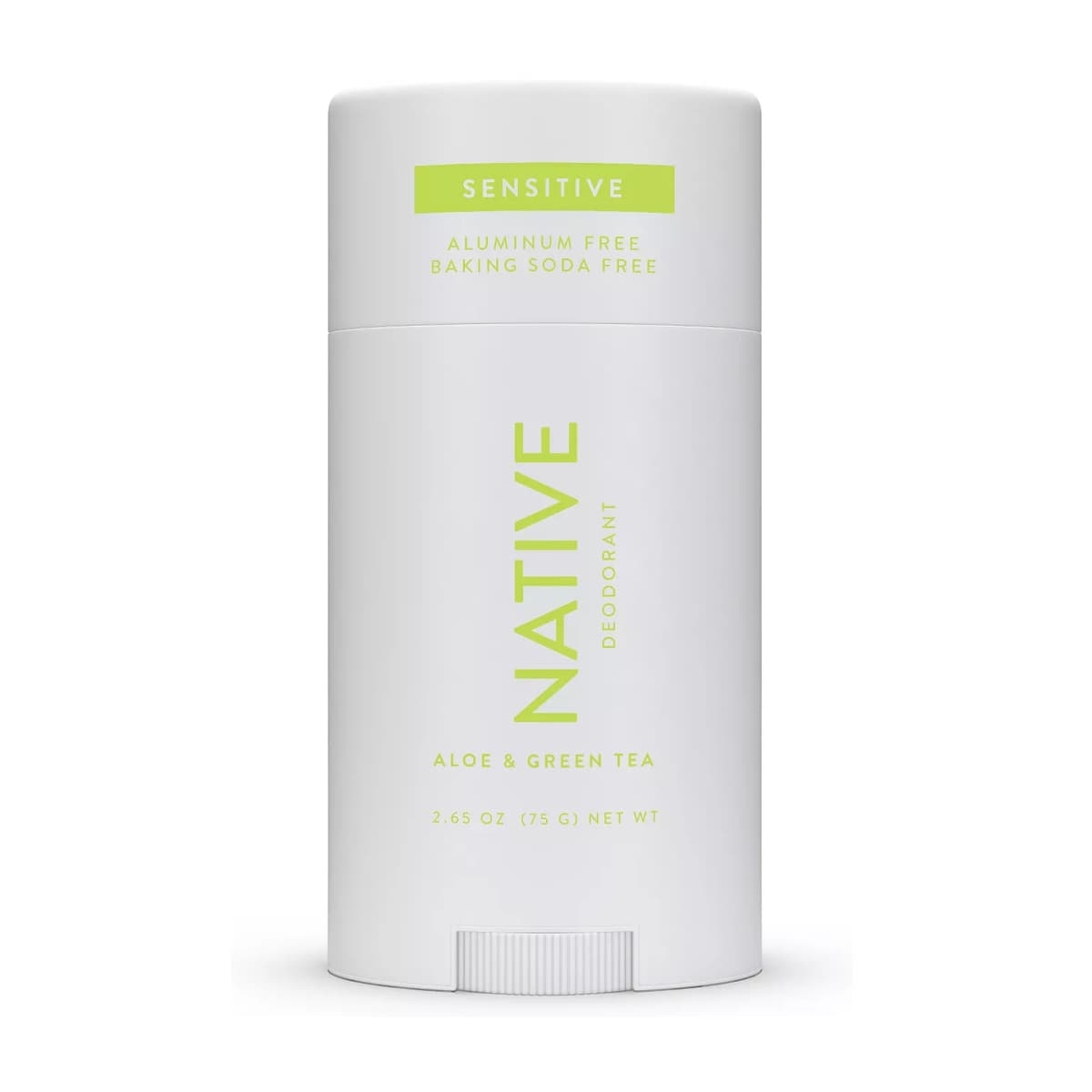 Sensitive Deodorant for Women & Men - Aloe & Green Tea - No Baking Soda