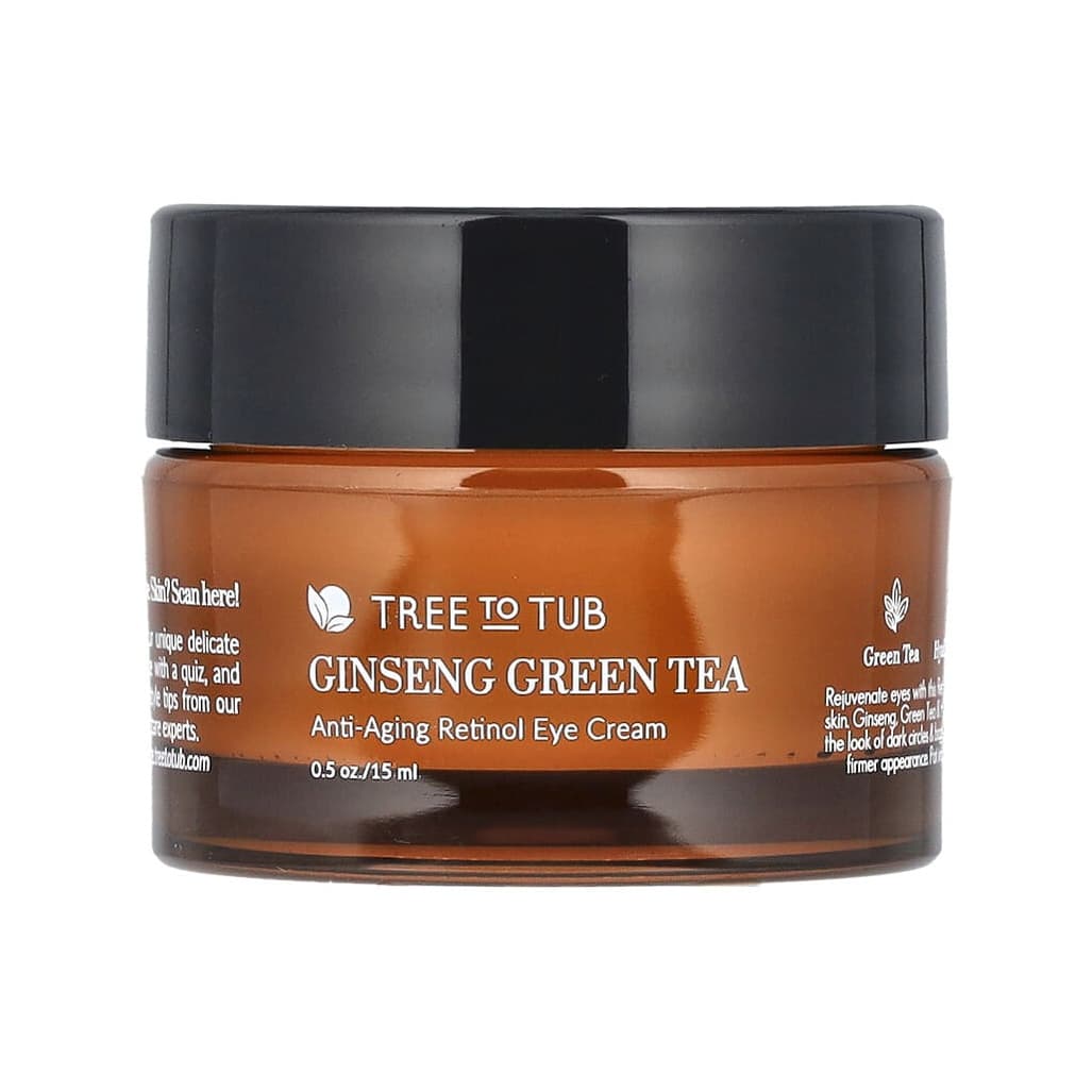 Ginseng Green Tea, Anti-Aging Retinol Eye Cream