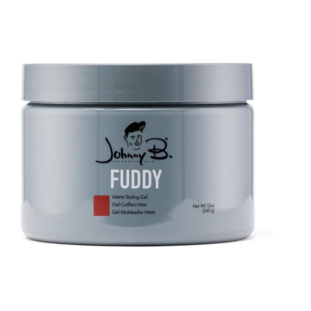 JOHNNY B. Fuddy Matte Styling Gel ( XXL Size) Hair Style Gel for Matt Looks