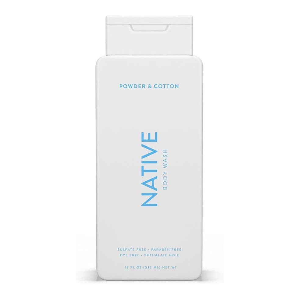 Body Wash Powder and Cotton