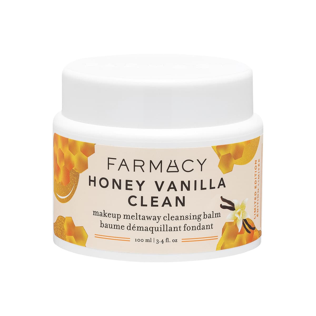 Honey Vanilla Clean Makeup Meltaway Cleansing Balm