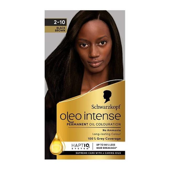 Oleo Intense Black Brown Permanent Hair Dye