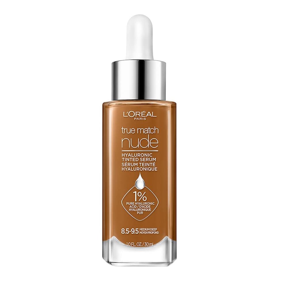 Hyaluronic Tinted Serum Makeup Skin Hybrid, #8.5-9.5 Medium Deep