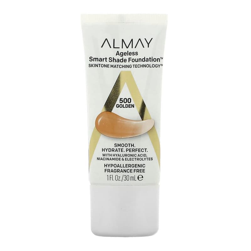 Ageless Smart Shade Foundation, #500 Golden