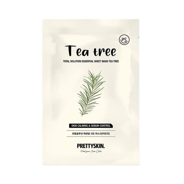Total Solution Essential Sheet Mask, Tea Tree