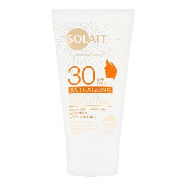 Anti-Ageing Sensitive Face Sun Cream SPF30