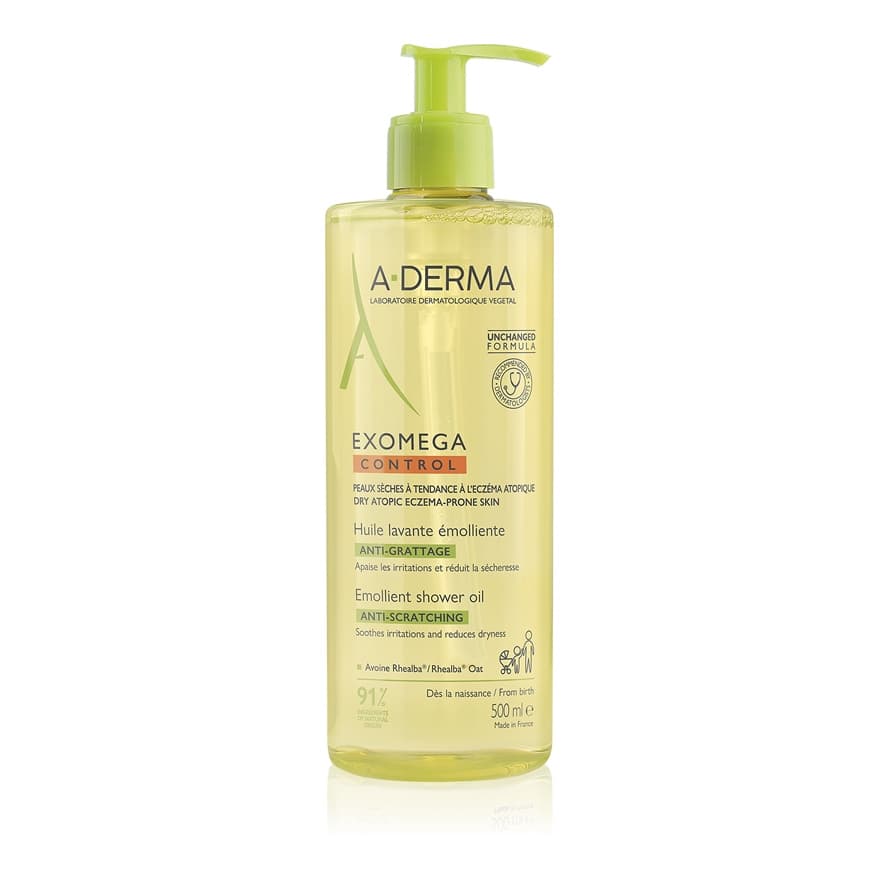 Exomega Control Emollient Shower Oil
