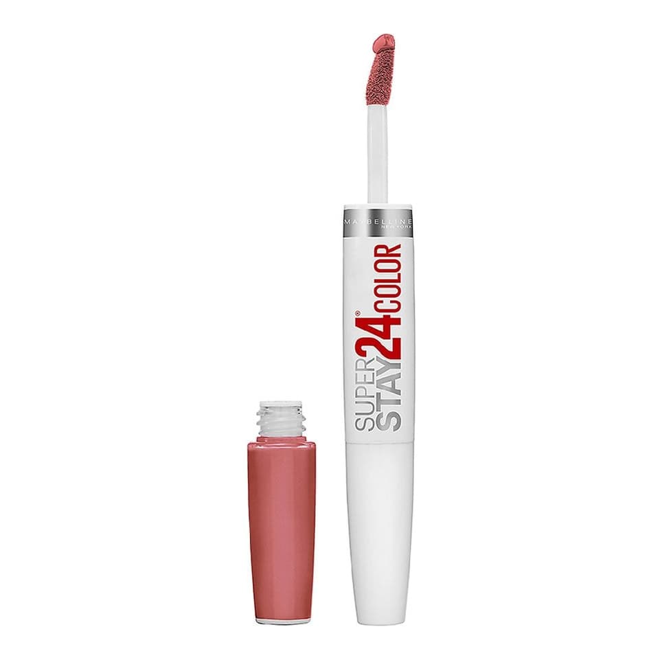 24 2-Step Liquid Lipstick Makeup, Frosted Mauve