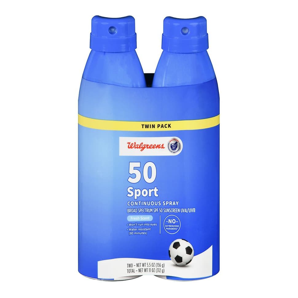 Sport Sunscreen Continuous Spray SPF 50 Fresh