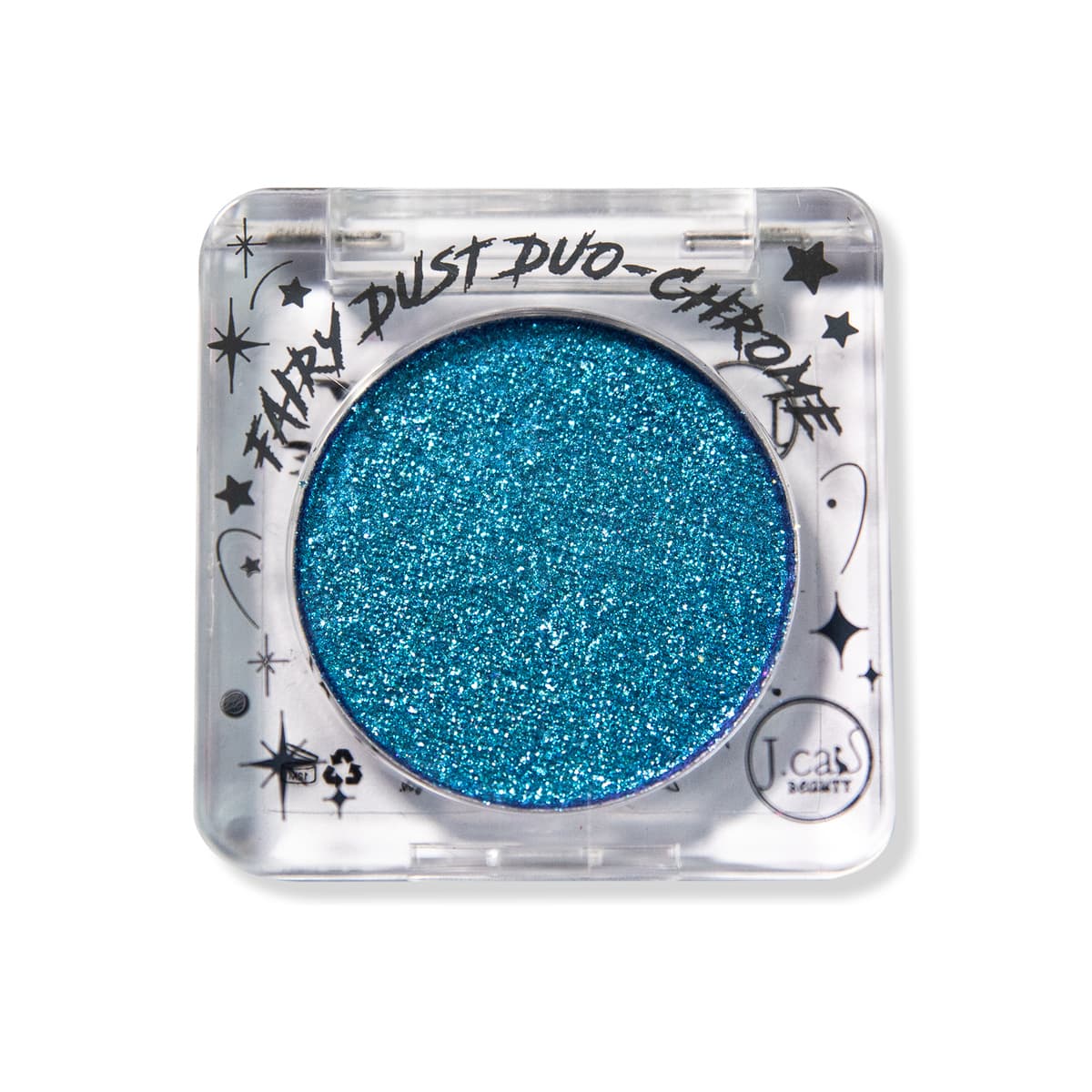 Fairydust Duo Chrome Eye Topper, Azul Flash
