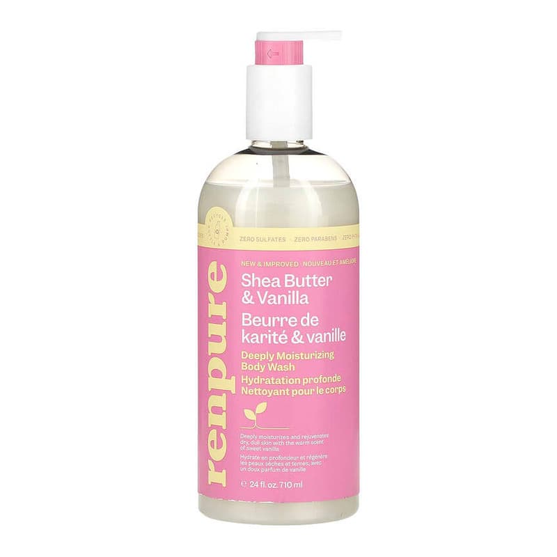 Shea Butter & Vanilla, Deeply Moisturizing Body Wash