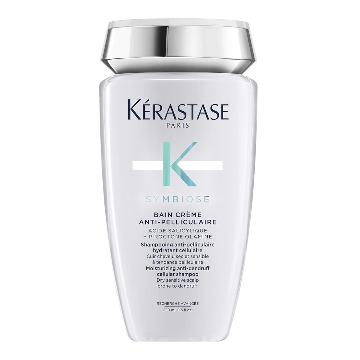 Kérastase Symbiose Moisturising Anti-Dandruff Cellular Shampoo, For Dry Sensitive Scalp, Prone To Dandruff