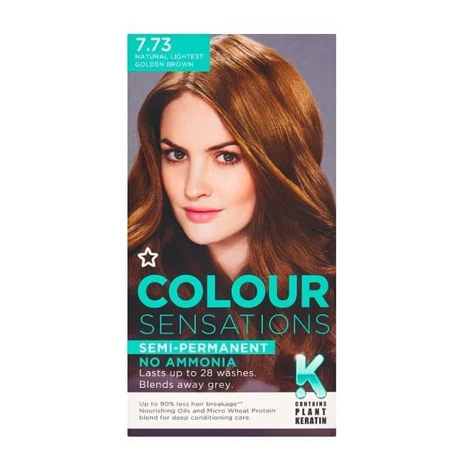 Sensations Rich Honey Brown 7.73