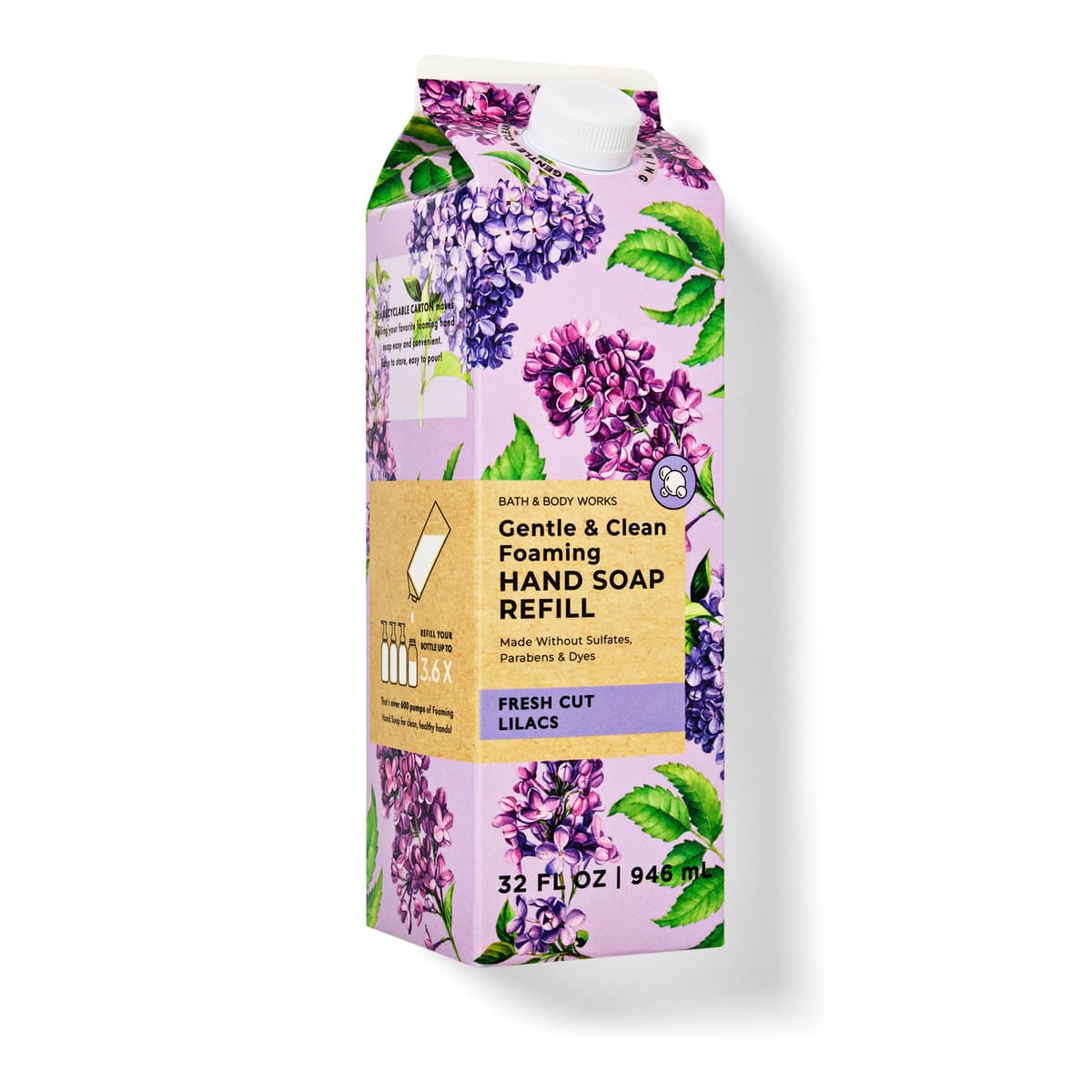 Fresh Cut Lilacs, Gentle & Clean Foaming Refill