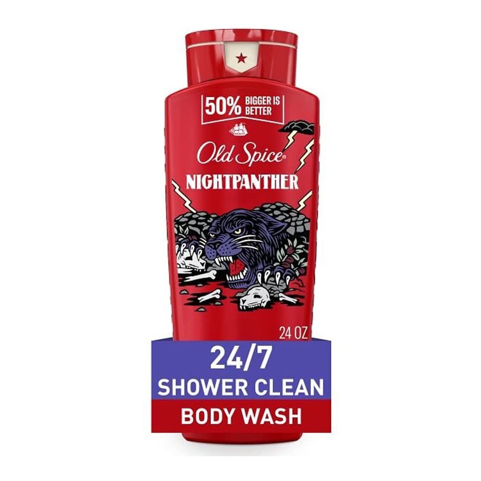 Cleansing Body Wash for Men, 24/7 Shower Clean, 2 in 1 Face and Body Wash Rich Warm