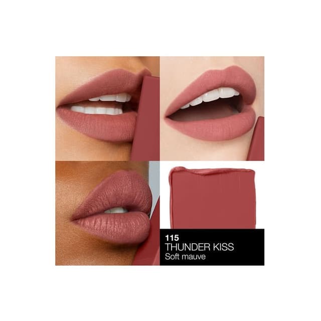 Power Matte Lipstick, #115 Thunder Kiss