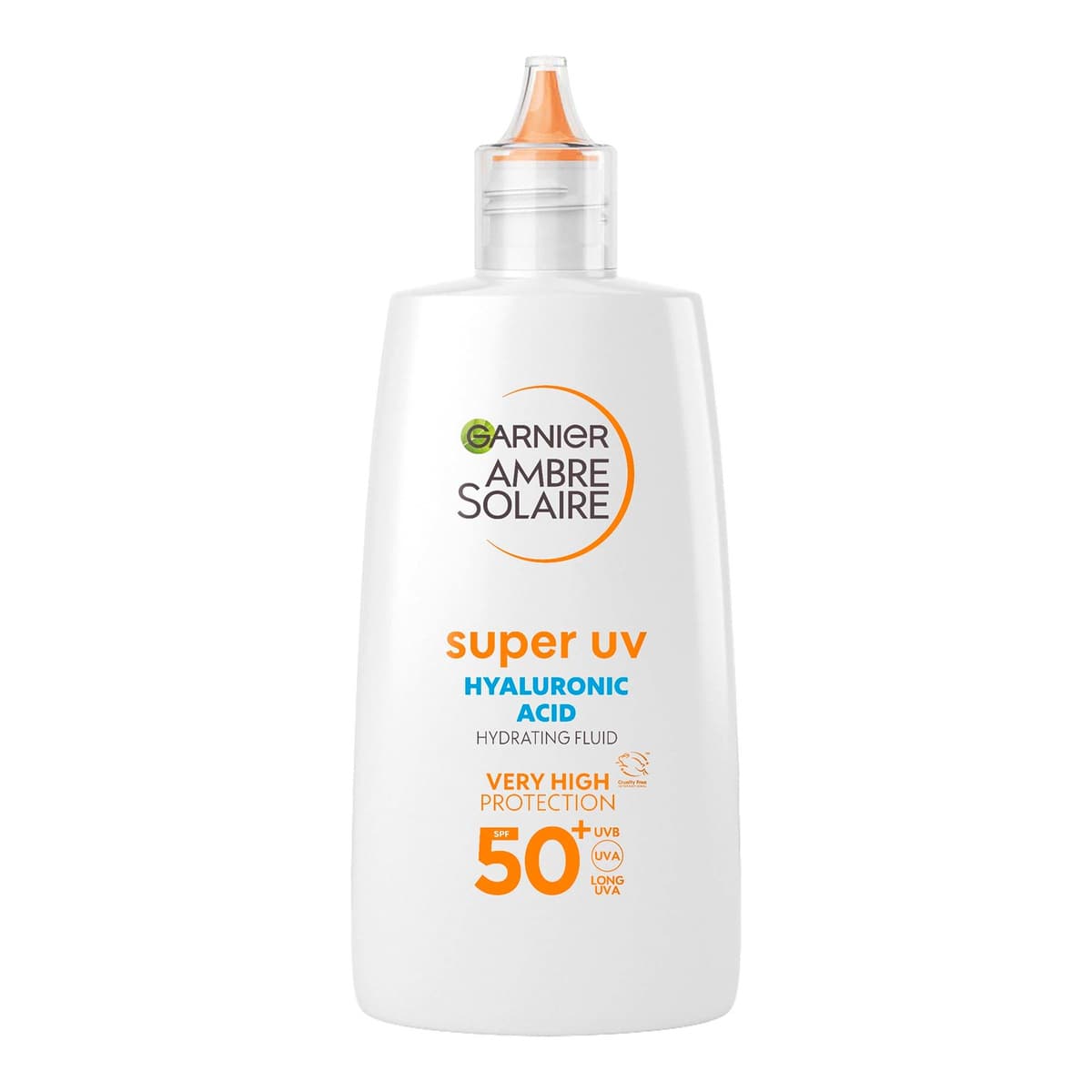Ambre Solaire Ultra-Light Sensitive Sun Protection Face Fluid SPF50+