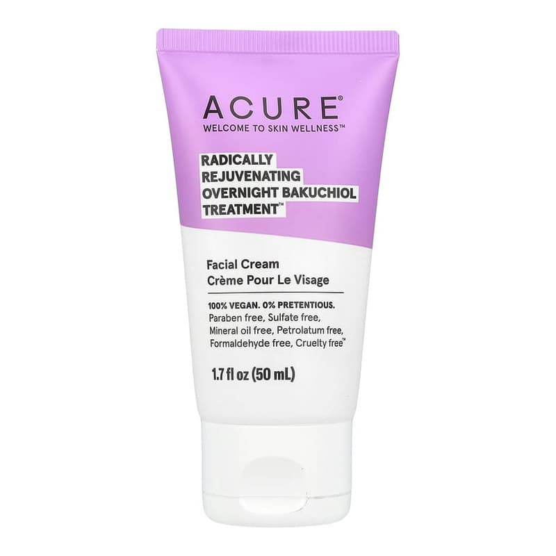 Radically Rejuvenating, Overnight Bakuchiol Treatment, Facial Cream