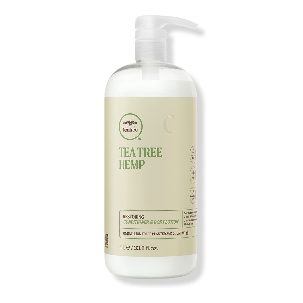 Tea Tree Hemp Restoring Conditioner & Body Lotion
