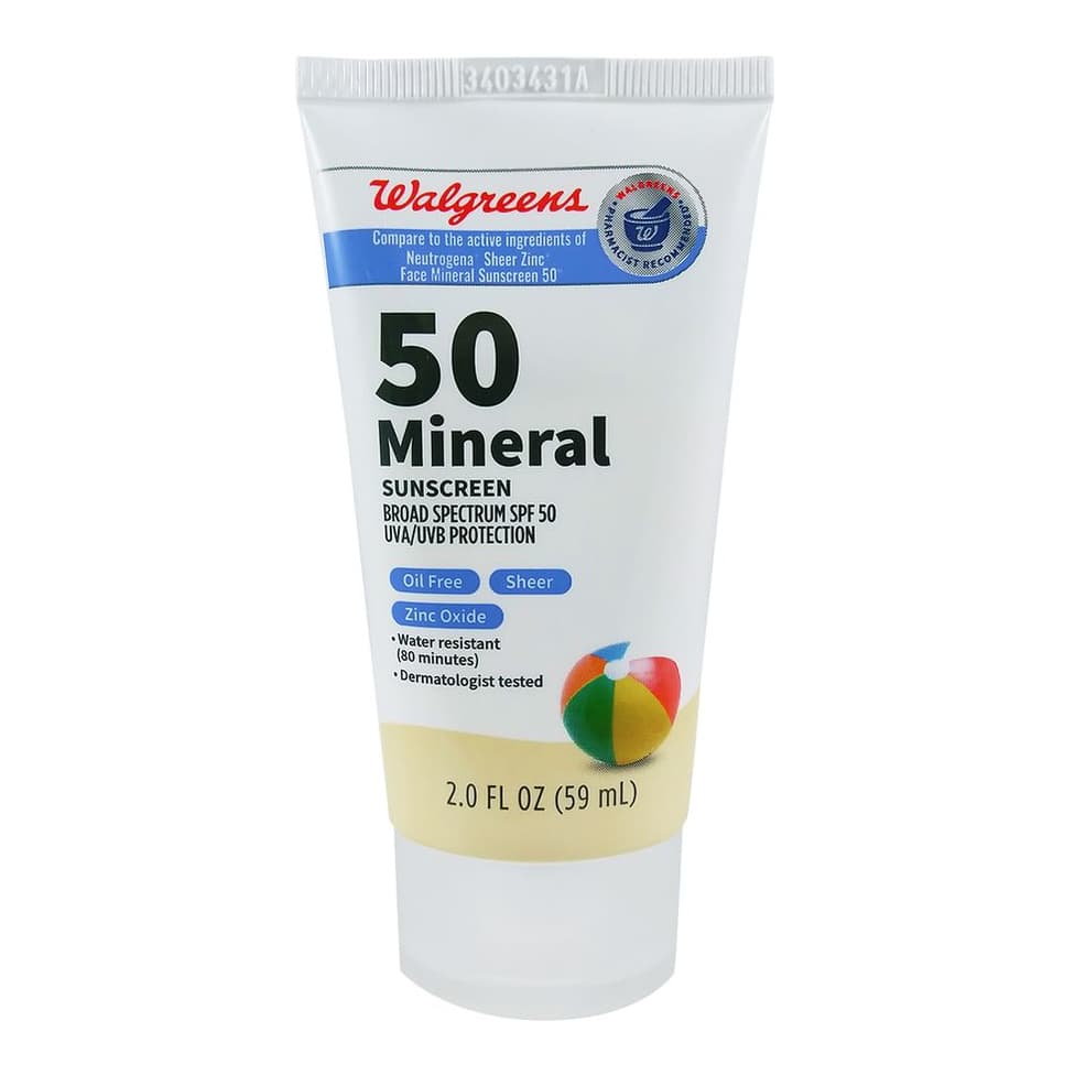 Sheer Mineral Sunscreen SPF 50