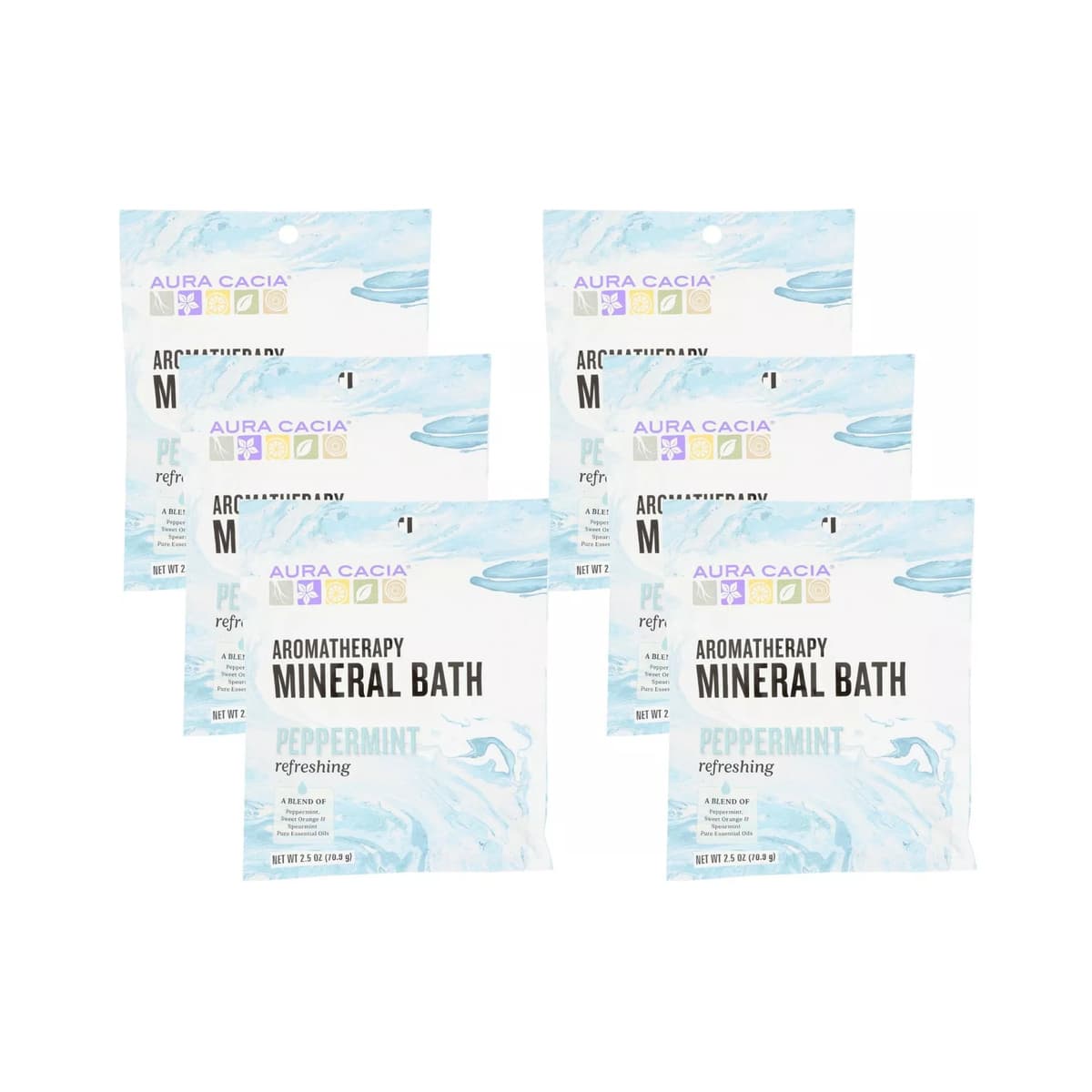 Peppermint Aromatherapy Mineral Bath