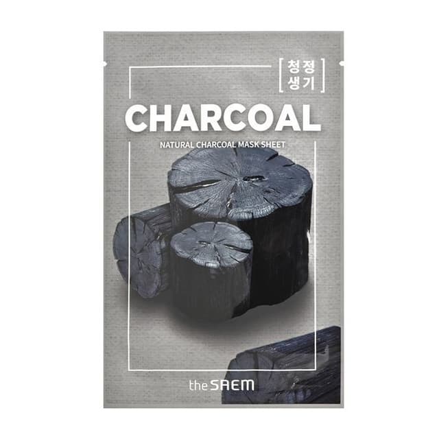 Natural Mask Sheet, #13 Charcoal