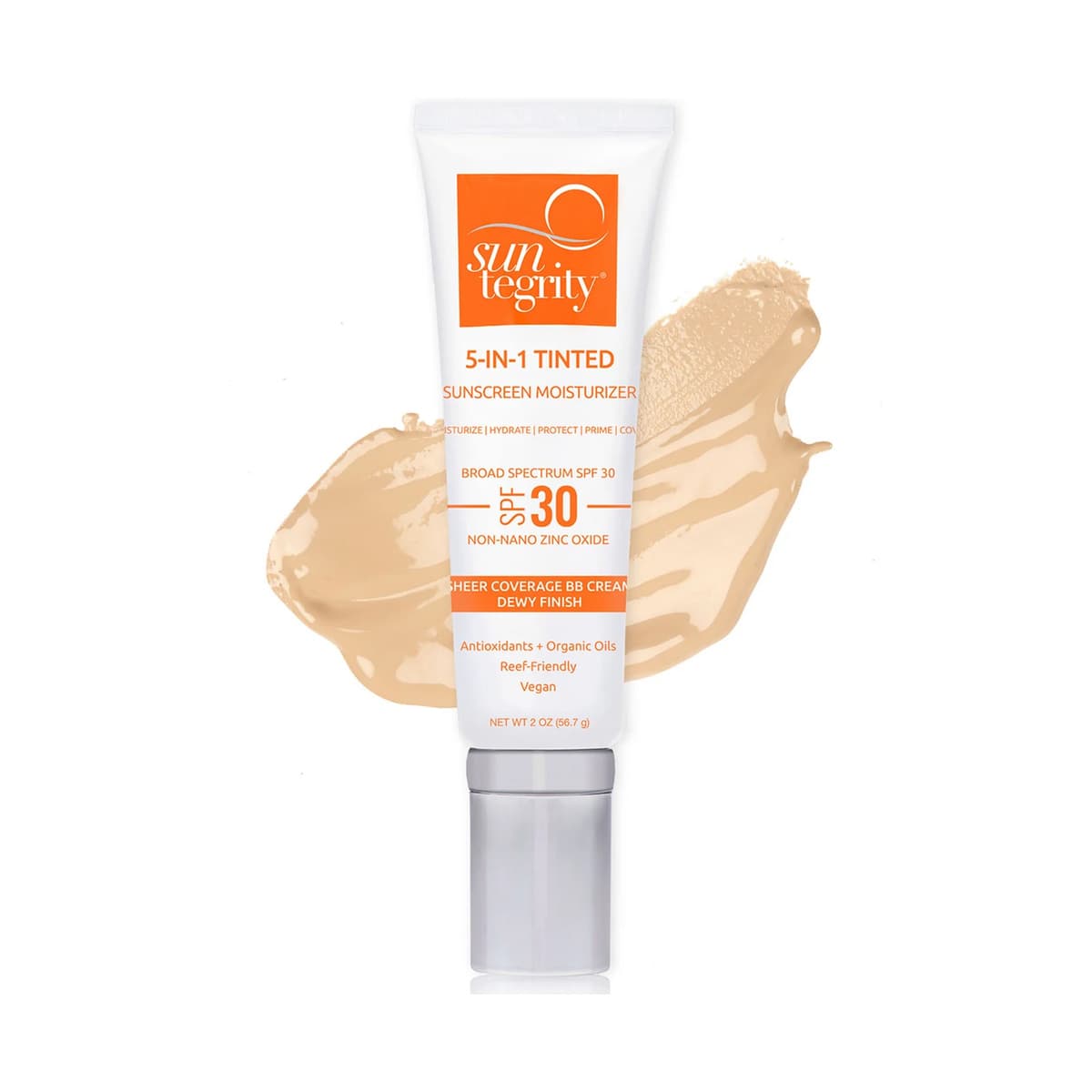 5 in 1 Moisturizing Face Sunscreen SPF 30, Light