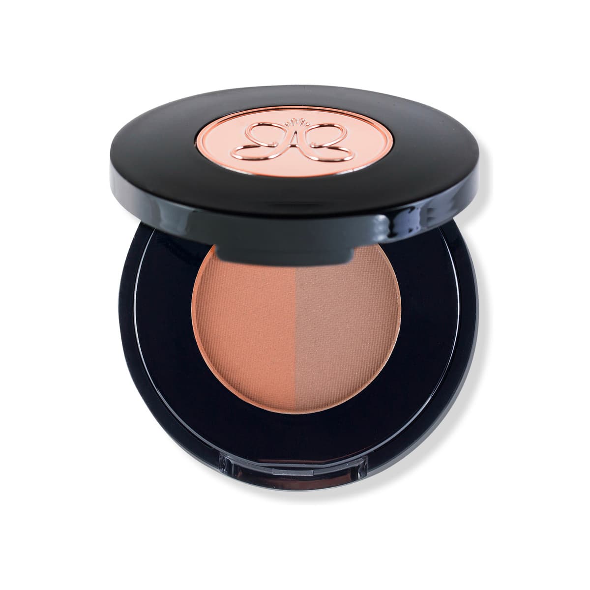Ombre Effect Long Wearing Brow Powder Duo, Auburn