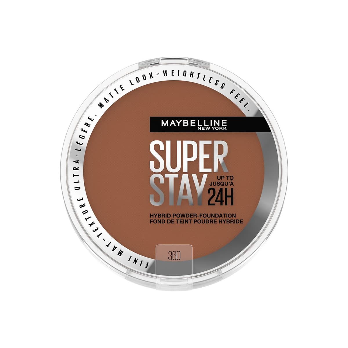 Up to 24HR Hybrid Powder-Foundation, #360