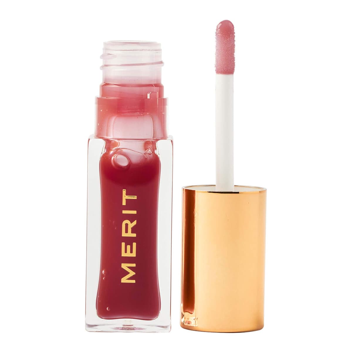 Shade Slick Gelée Sheer Tinted Lip Oil, Mapleton
