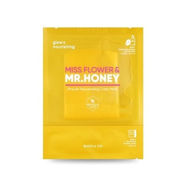 Miss Flower & Mr. Honey Propolis Rejuvenating 2 Step Mask