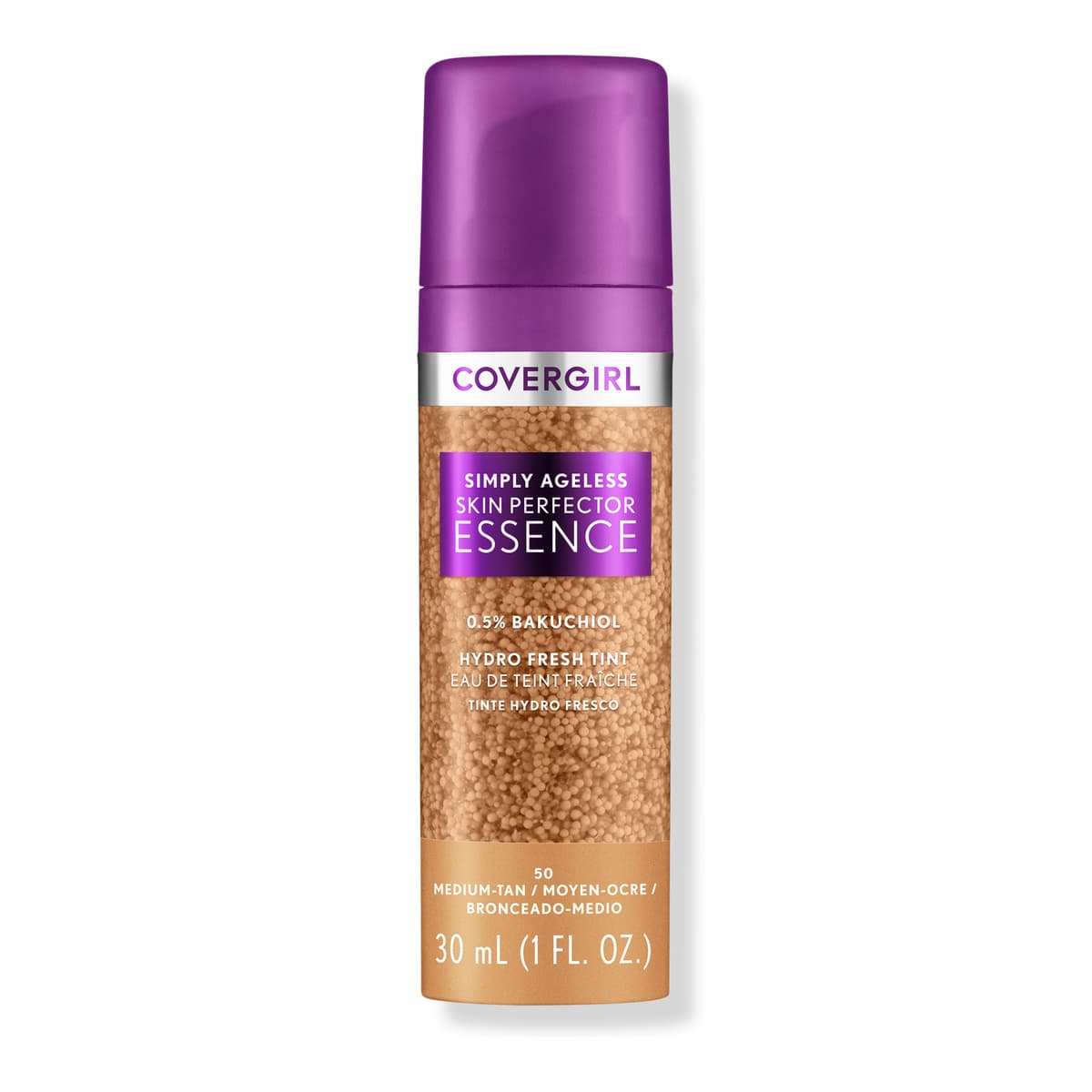 Simply Ageless Skin Perfector Essence Foundation, Medium Tan
